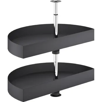 Karusel 180° WIRELI Style, 700x415x600-850 mm, antracit