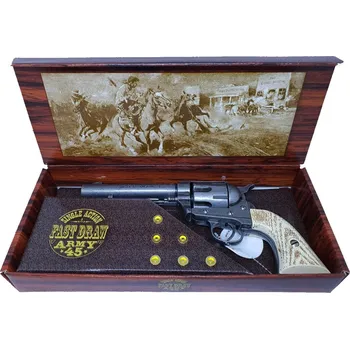 Replika zbraně Kolser | Kolt Peacemaker 1873 v Krabičce + 6 nábojů