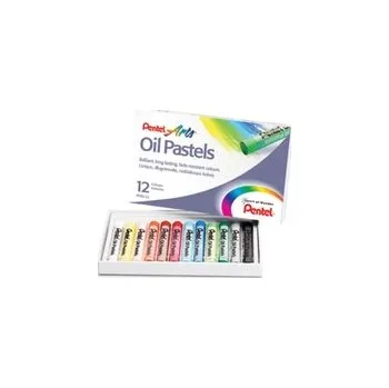Pastelka Pentel olejové pastelky x12 barev Oil Pastels křídy