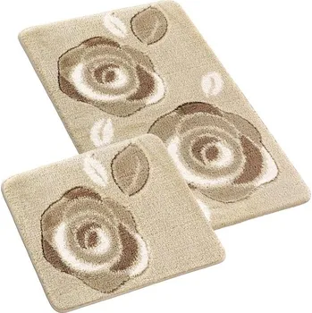 Koupelnová předložka Bellatex Ultra sada 930/391 Hnědá 60x100,60x50