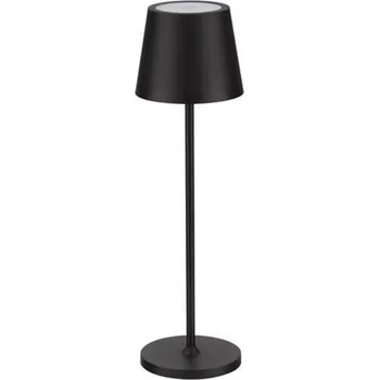 Venkovní osvětlení NOVA LUCE venkovní stolní lampa SEINA černý hliník a akryl LED 2W 2700K 5V DC IP54 vypínač na těle nabíjecí s PG základnou nebo bílým USB C kabelem 9223406