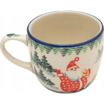 Hrnek Bolesławiec Umělecká keramika Bolesławiec keramika 170 ml