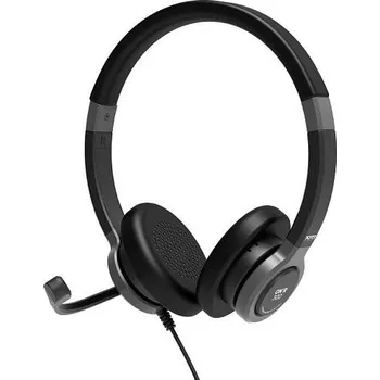 Sluchátka PORT CONNECT ON'R 300 Stereo headset ACTIVE OFFICE s mikrofonem USB-A/USB-C