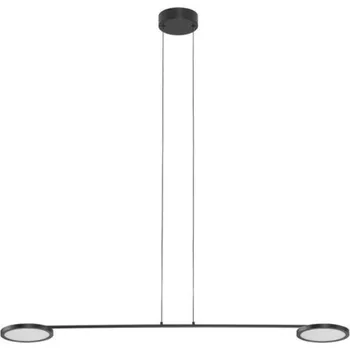 NOVA LUCE závěsné svítidlo SCOPE černá LED 19.4W 3000K stmívatelné 9695252