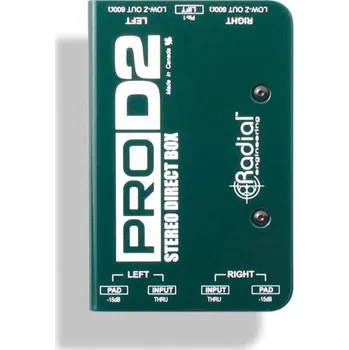 Radial ProD2 - pasive DI box stereo