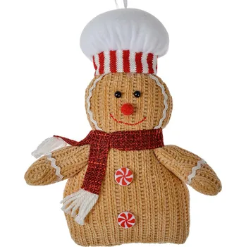 Vánoční dekorace Clayre & Eef - Dekorativní perníková figurka 66117