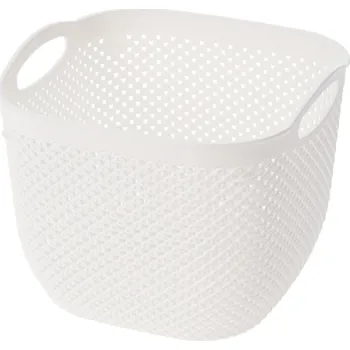 Úložný box Úložný koš Diamond 630 ml, bílý/černý