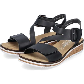 Dámské sandále Dámské sandály V3660-02 Rieker černá Barva: schwarz, Velikost: 41