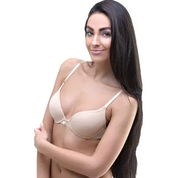 Dámské oblečení Gina podprsenka klasická 17000P koňak Vel. 80A