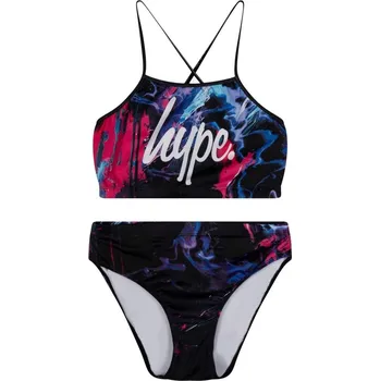 Dívčí plavky Hype Smudge One Piece Swimsuit Multi 7-8 let