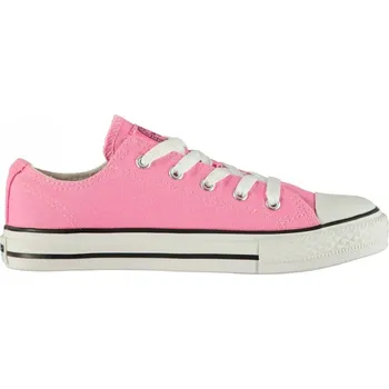 Chlapecké tenisky SoulCal Canvas Low Canvas Trainers Childrens Pink C12 (30.5)