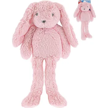 plyšák PLYŠ Zajíček růžový 30cm