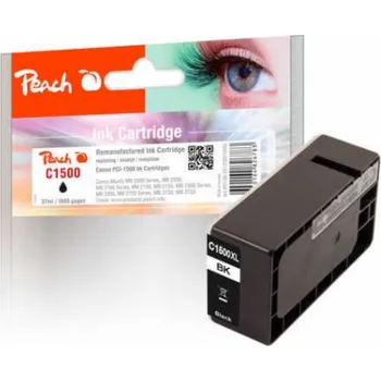 PEACH kompatibilní cartridge Canon PGI-1500XL, black, 37 ml