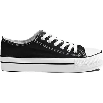 Dámské tenisky Dámské černé tenisky na platformě XL33B Velikost: 40