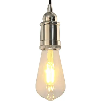 Objímka na žárovku Svítidla 2 ks Satin Nickel E27 Satin nickel4106542