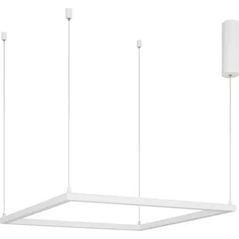 NOVA LUCE závěsné svítidlo ETERNA bílý hliník a akryl LED 40W 230V 3000K IP20 stmívatelné 9990733