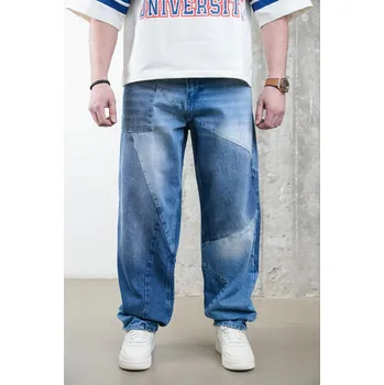 Pánské džíny 2Y Premium Modré baggy fit džíny Brave Velikost: 31