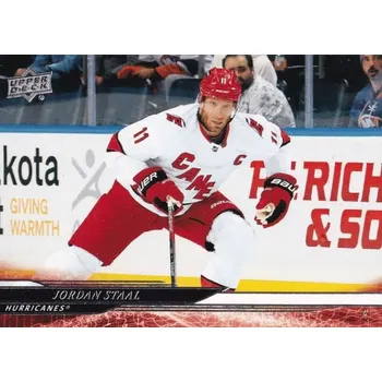 Sběratelská karetní hra řadová karta JORDAN STAAL 24-25 UD Ser. 2 číslo 275