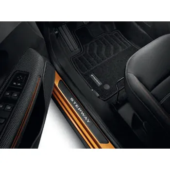 Tuning Dacia Vnitřní kryty předních prahů dveří s nápisem STEPWAY