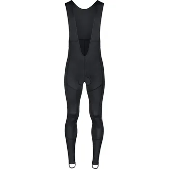 Cyklistické kalhoty FORCE - kalhoty SHARD WINDSTER se šráky a vl, črn L