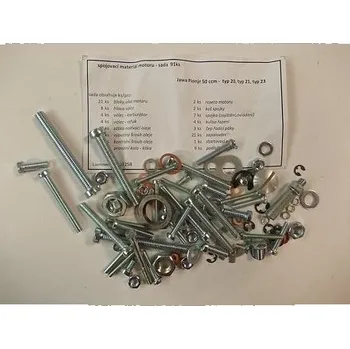 Motor pro motocykl Sada spojovací materiál motoru Jawa pionýr 20 21 23
