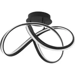 NOVA LUCE stropní svítidlo TRUNO černý hliník a akryl LED 60W 230V 3000K IP20 stmívatelné 9104712