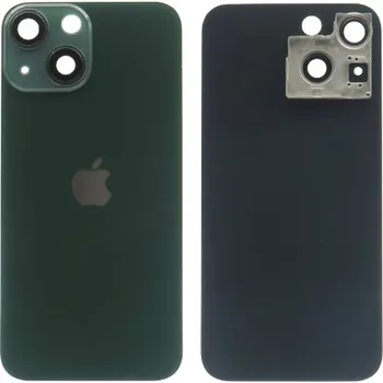 Pouzdro na mobilní telefon iPhone 13 mini zadní sklo zelené barvy (Green) + sklíčko kamery