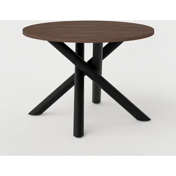 Falco Jídelní stůl Osman kulatý ořech visconsin