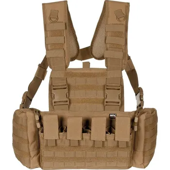 Sportovní střelba Vesta chest rig MISSION COYOTE (Vesta chest rig MISSION COYOTE)