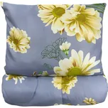 SET Přikrývka a polštář, sluneční kopretiny