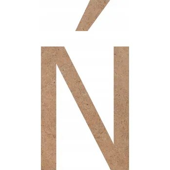 Obraz Dřevěná 3D písmena z MDF, velikost A6