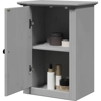 Koupelnový nábytek Koupelnová nástěnná skříňka "BODO" šedý 44x30x60 cm Šedá4016856