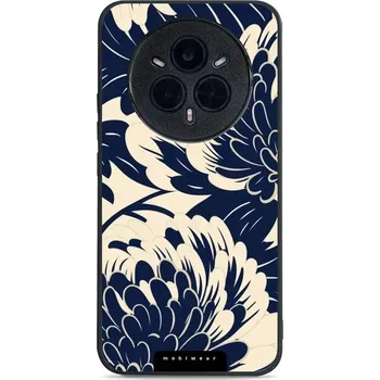 Pouzdro na mobilní telefon Lesklý kryt Mobiwear Glossy - Realme 14 Pro Plus 5G - GA40G Modré a béžové květy (Prémiové lesklé pouzdro, obal, kryt Mobiwear Glossy na mobil Realme 14 Pro Plus 5G - GA40G Modré a béžové květy, materiál Plast + TPU silikon - krytí po všech stranách,)