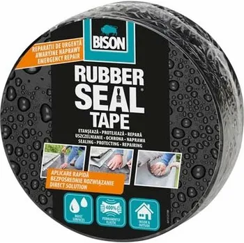 Lepicí páska BISON těsnicí páska RUBBER SEAL 7,5 cm x 5 m