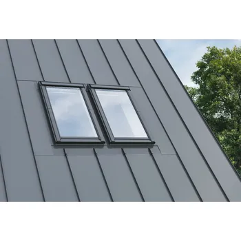 Zateplené Kombi lemování VELUX EKQ 2001M Velux: CK02 55x78 cm nastavitelný středový žlábek