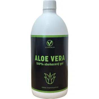 Přírodní produkt Vitaminum ALOE VERA 100% obohacený gel 1000 ml