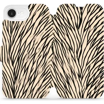 Pouzdro na mobilní telefon Flipové pouzdro Mobiwear - Apple iPhone 16e - VA52S V koruně stromu (Knížkové flip pouzdro, obal, kryt na mobil Apple iPhone 16e - VA52S V koruně stromu, materiál Umělá kůže + TPU - ochrana 360°, stojánek, silikonová vanička, magnetické zavírání)