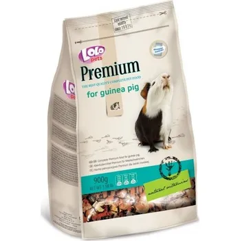 Krmivo pro hlodavce LOLO PETS Premium pro morčata 900g
