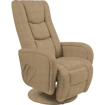 Křeslo Otočné křeslo Pulsar 2 s elektrickou relaxační funkcí béžové - Halmar Béžová 68x85 cm