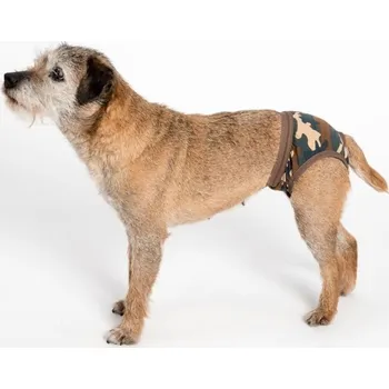 Samohýl Exclusive Hárací kalhotky "Viky" hnědé maskáčové 70 cm