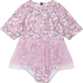 Dívčí plavky Mikk-Line Mikk - Line dívčí koupací overal se sukní 1030 - Lilas Velikost: 122/128 UPF 50+