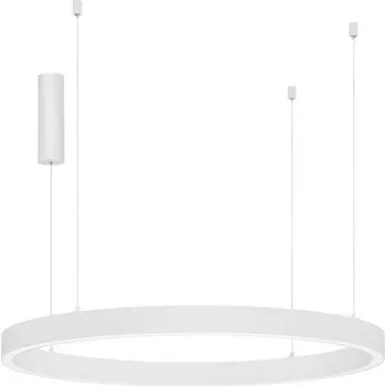 NOVA LUCE závěsné svítidlo STING LED hliník a akryl bílá Epistar SMD2835 60W 3000K Eaglerise TRIAC driver D100 H200 120st. IP20 stmívatelné 9558606