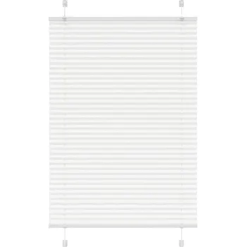 Žaluzie Plisovaná roleta bílá 90x100 cm Šířka látky 89,4 cm Polyester Bílá4015481