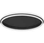 NOVA LUCE stropní svítidlo WILLOW černá ocel a akryl D60x6cm LED 60W 9212915