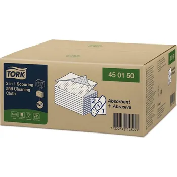 Utěrka Netkaná textílie TORK s abrazivními a absorbčními vlastnostmi - 45ks, 450150