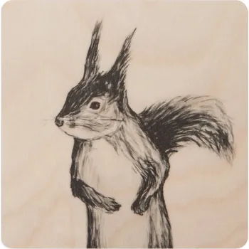 Miiko Design Podtácek Squirrel 10x10cm