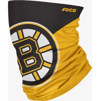 Nákrčník FOCO Nákrčník Boston Bruins NHL Big Logo Elastic Gaiter Scarf