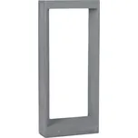 NOVA LUCE venkovní sloupkové svítidlo CAIRO šedý beton skleněný difuzor LED 8W 3000K 120-230V IP65 9540218