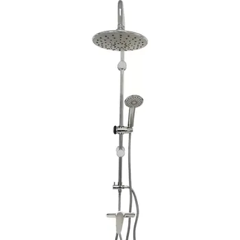 Sprchový set WellMall KREIS SLIM Chrom Sprchový set se sprchovou baterií - kulatý, skladem