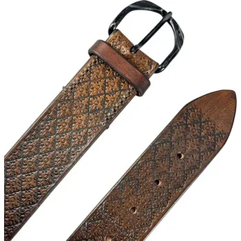 Opasek Kožený opasek, středověké motivy